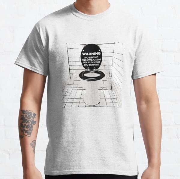 WARNING Toilet Humour Classic T-Shirt