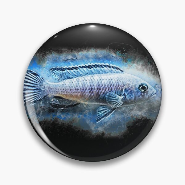 Item preview, Ice blue mouthbrooder - Pseudotropheus socolofi designed and sold by AquariumLutter.