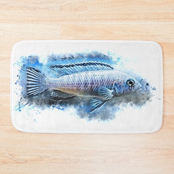 Aperçu de l'œuvre Incubateur buccal bleu glacier - Pseudotropheus socolofi créée et vendue par AquariumLutter.
