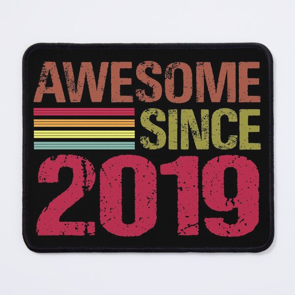 Item preview, Awesome Since 2019 Retro Vintage 2nd Birthday Gift designed and sold by designbychow.