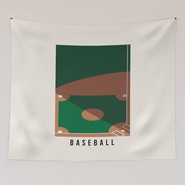 Item preview, Baseball field Poster designed and sold by Nightlight0.