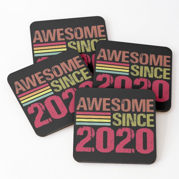 Item preview, Awesome Since 2020 Retro Vintage 1st Birthday Gift designed and sold by designbychow.