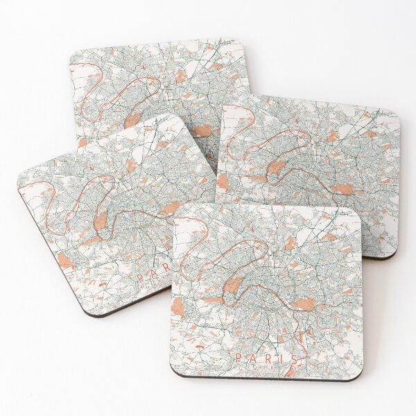 Item preview, Paris City Map of France - Bohemian designed and sold by deMAP.