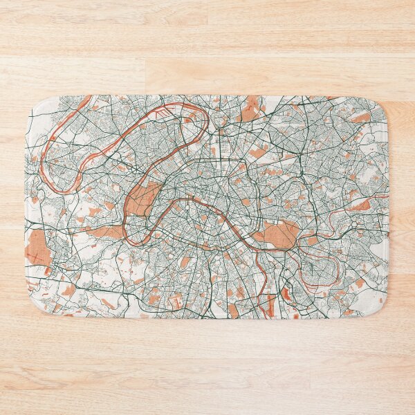 Item preview, Paris City Map of France - Bohemian designed and sold by deMAP.