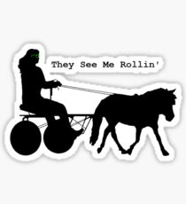 They See Me Rollin' Sticker