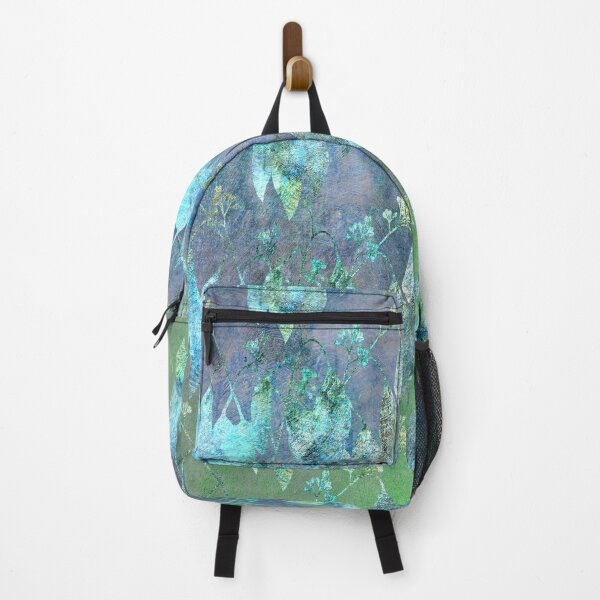 Item preview, Blue green Eucalyptus leaves and gum nuts designed and sold by Margaret Kalms.