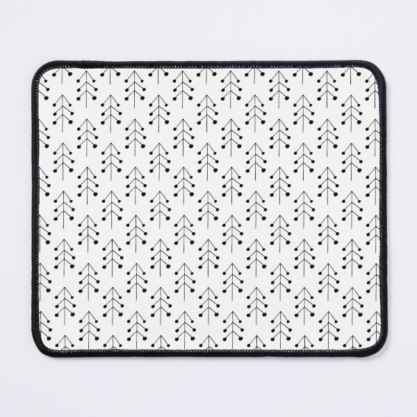 Item preview, christmas tree pattern scandinavian style white designed and sold by gata-iris.