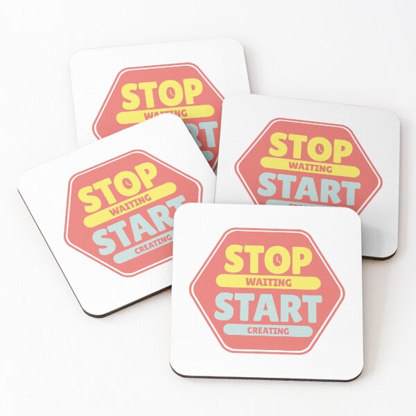 Item preview, Stop waiting and start creating designed and sold by Seoul26.