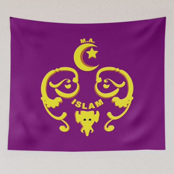 Item preview, Noble Drew Ali Noble Moorish Sash Embroidery - Big Star designed and sold by CalifaMedia.