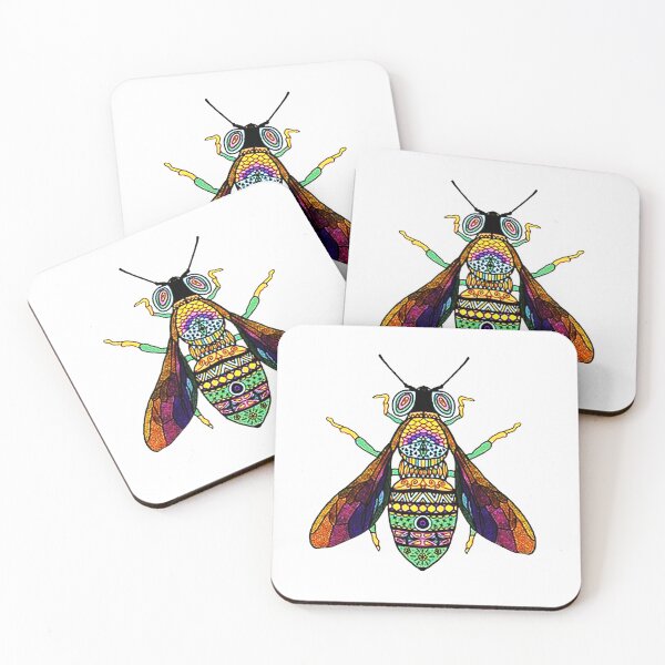 Item preview, Stained Glass Bee designed and sold by pirategraphic3.
