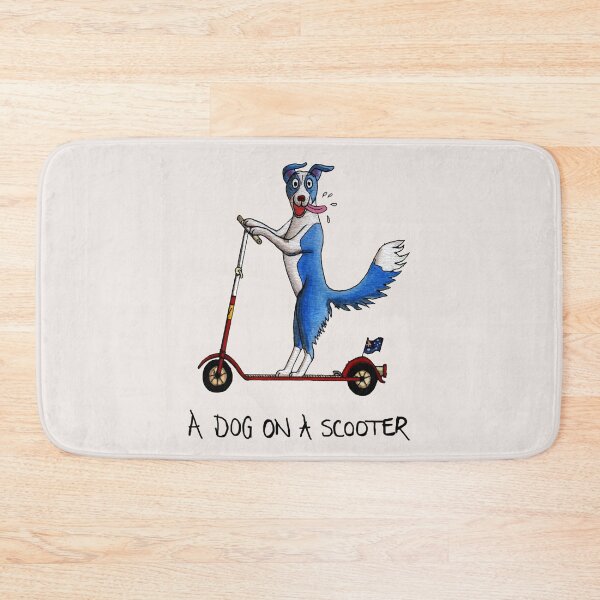 Item preview, A Dog on a Scooter designed and sold by Laural Retz.