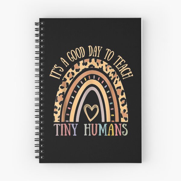 Item preview,  Its Good Day Teach Tiny Humans Leopard Rainbow Teacher designed and sold by maudean.