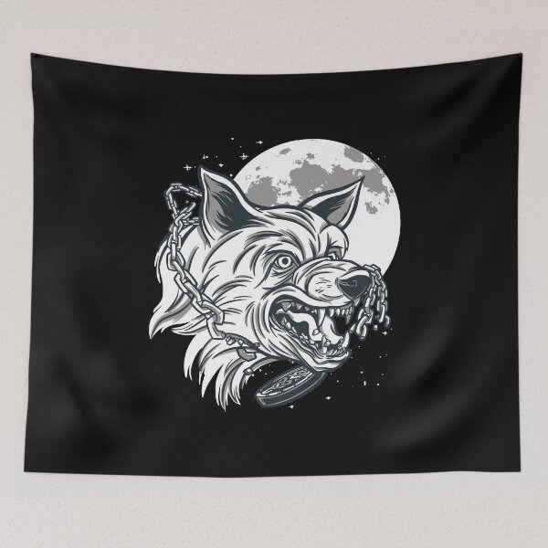 Item preview, Angry wolf, angry werewolf designed and sold by DerSenat.