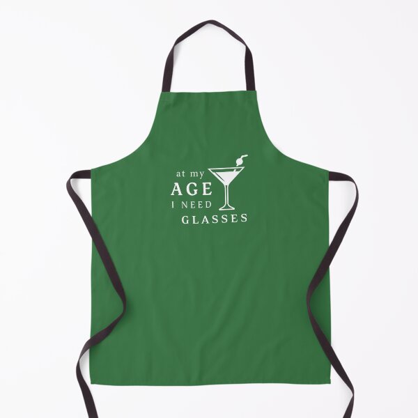 Item preview, At My Age I Need Glasses, Cocktail Day, Aging Gift,Friday Cocktail |  designed and sold by Boom-llqb.