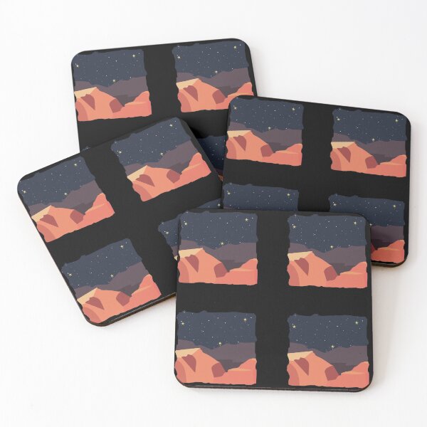 Item preview, Midnight Sky Sticker designed and sold by RedPandora.