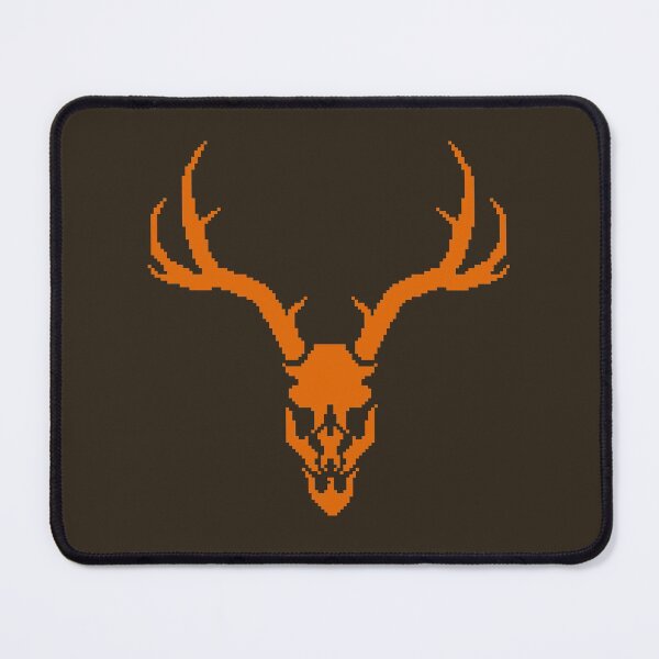 Item preview, Pixelated Antler Skull designed and sold by PixelStreet.