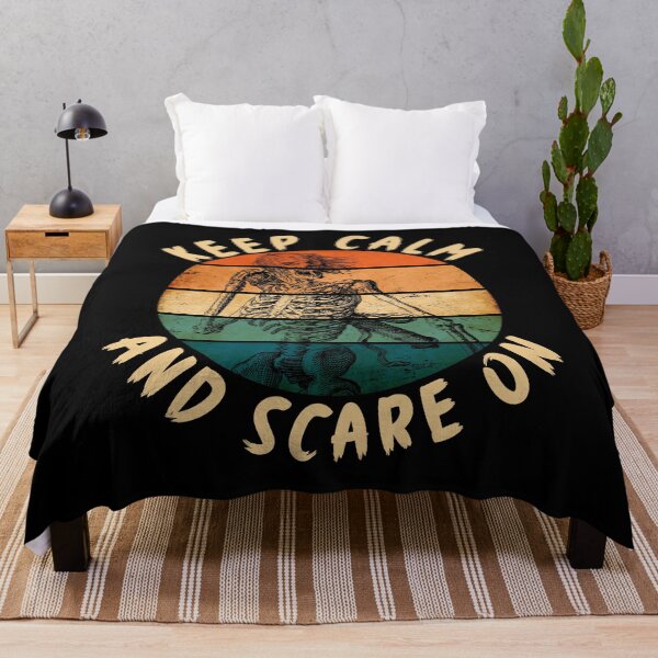 Item preview, Halloween Skeleton Keep Calm And Scare On designed and sold by Fabvity.