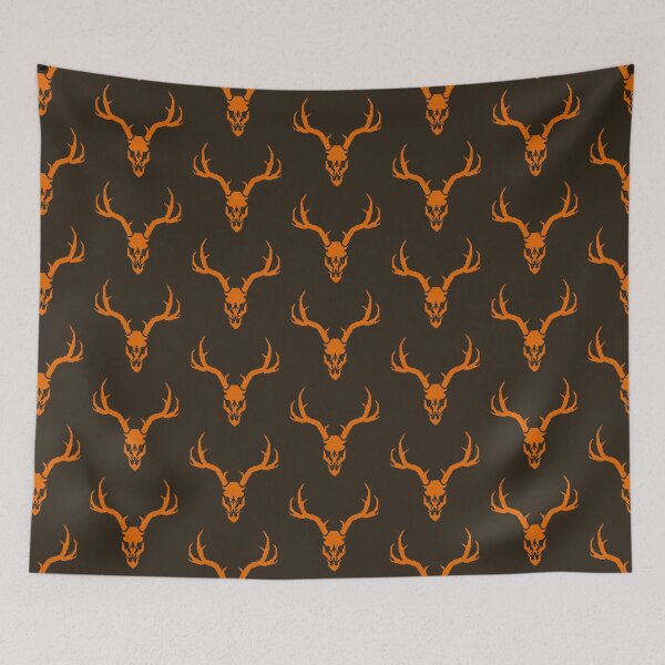 Item preview, Pixelated Antler Skull designed and sold by PixelStreet.
