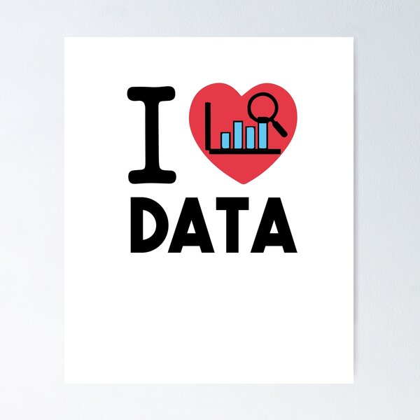 Item preview, I Love Data designed and sold by Heddar Badreddine.