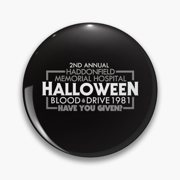 Item preview, Halloween II 'Blood Drive' 1981 White designed and sold by DeadlyThreads.