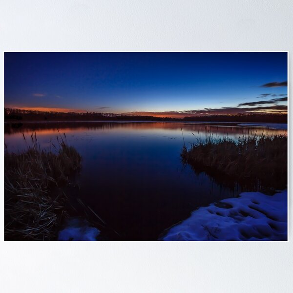 Item preview, Dusk touches cold water designed and sold by Owed To Nature.