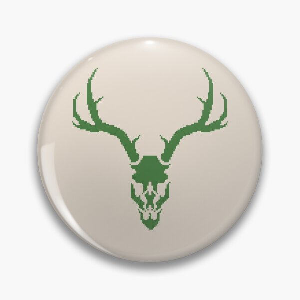 Item preview, Copy of Pixelated Antler Skull designed and sold by PixelStreet.