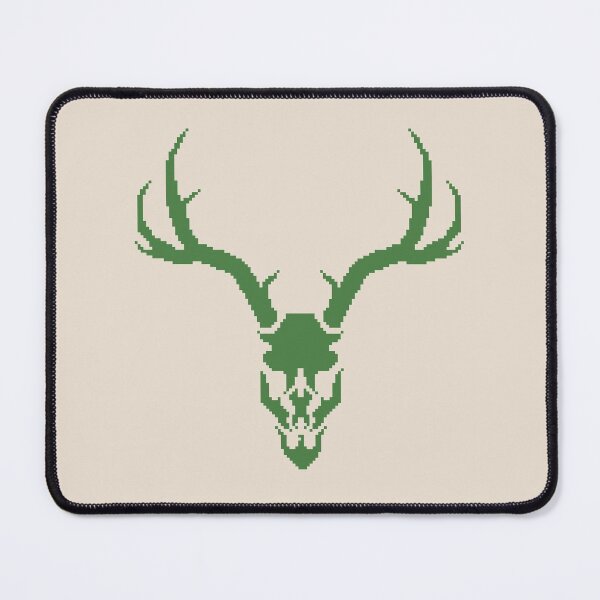 Item preview, Copy of Pixelated Antler Skull designed and sold by PixelStreet.