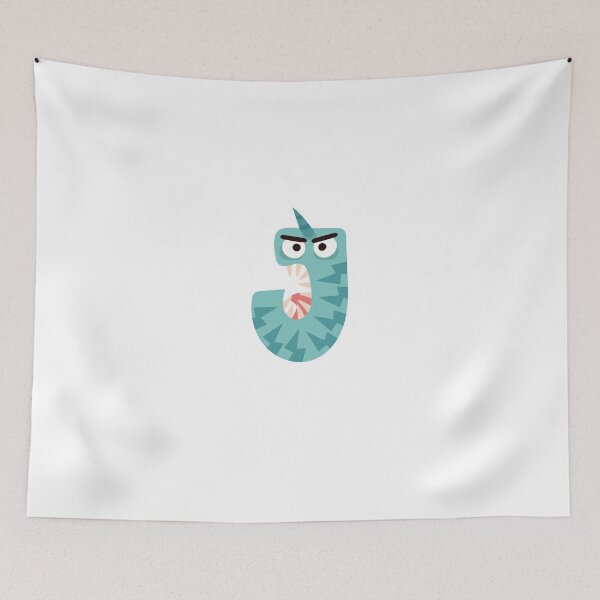 Item preview, Halloween,initial alphabet letter ,monster alphabet , alphabet letter J designed and sold by MimiouchB.
