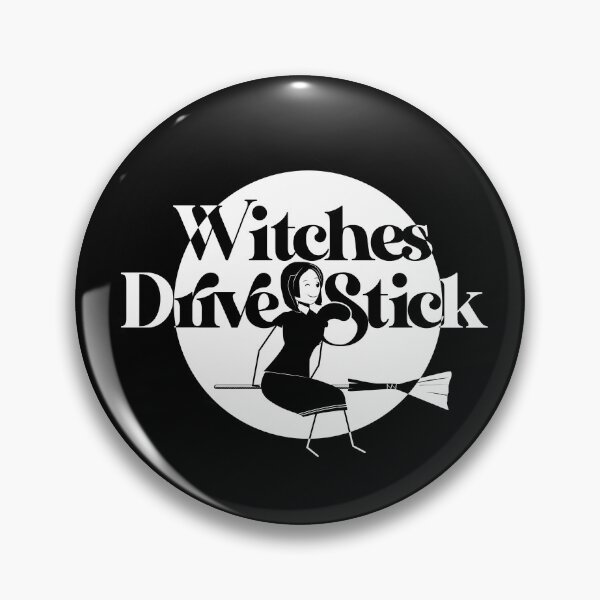 Artikelvorschau, Witches Drive Stick Weiß entworfen und verkauft von DeadlyThreads.