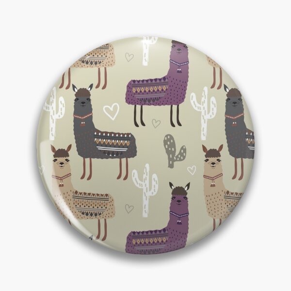 Item preview, Llama Abstract Illustration Pattern designed and sold by LittleFunky79.
