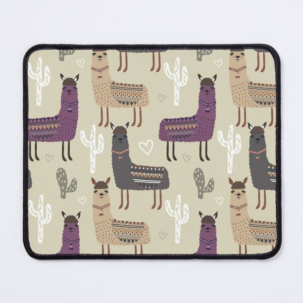 Item preview, Llama Abstract Illustration Pattern designed and sold by LittleFunky79.