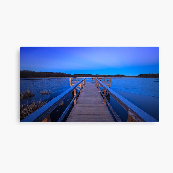 Item preview, Boardwalk to a frozen horizon designed and sold by Owed To Nature.