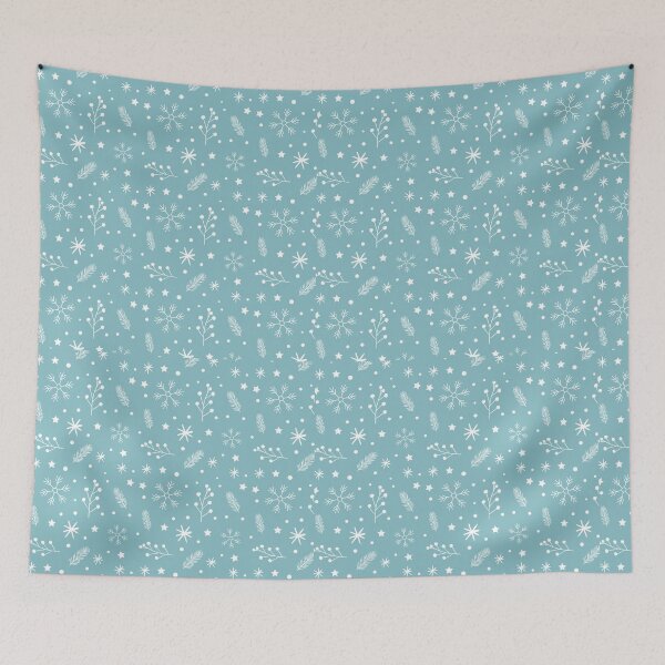 Item preview, Christmas Pattern White Snowflakes designed and sold by OneAction.
