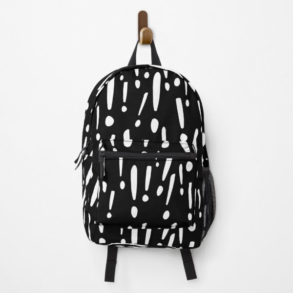 Item preview, Inverted Exclamation Point Pattern Retro Cartoon Style designed and sold by skullislandprod.