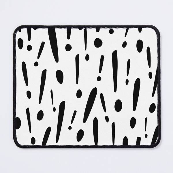Item preview, Exclamation Point Pattern Retro Cartoon Style designed and sold by skullislandprod.