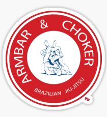 Armbar & Choker BJJ Sticker