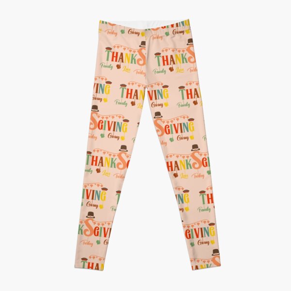 Girls 2024 thanksgiving leggings