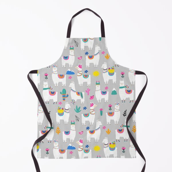 Item preview, Llama Hand Drawn Illustration Pattern designed and sold by LittleFunky79.