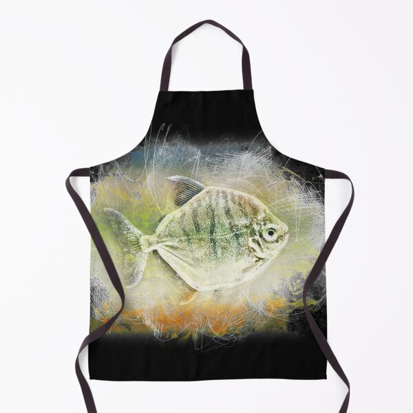 Item preview, Striped disc tetra - Metynnis fasciatus designed and sold by AquariumLutter.