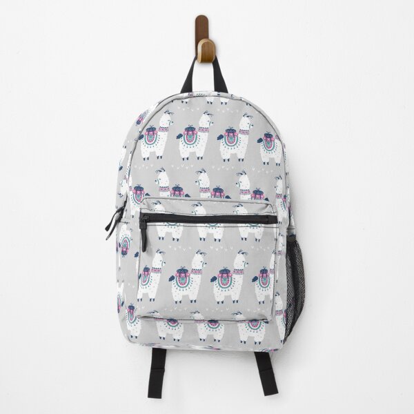 Item preview, Llama On Grey Pattern designed and sold by LittleFunky79.
