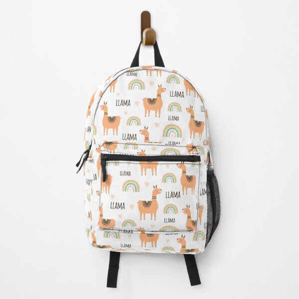 Item preview, Orange Llama Rainbow Pattern designed and sold by LittleFunky79.