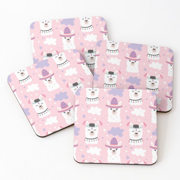 Item preview, Pink Dreamy Llama Pattern designed and sold by LittleFunky79.