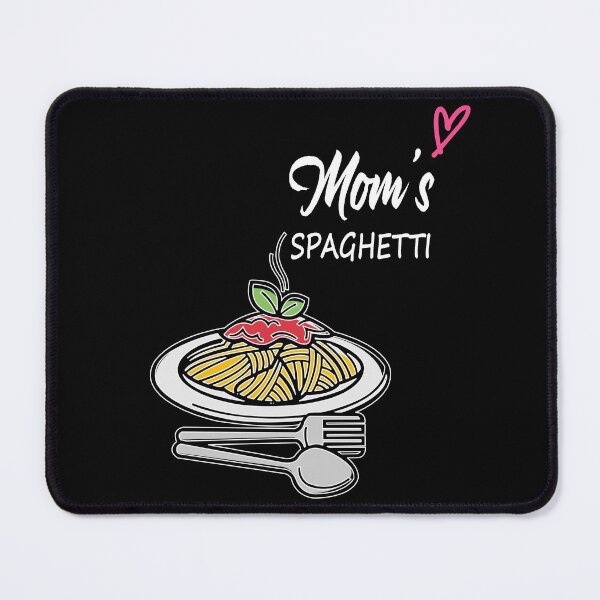Item preview, Moms Spaghetti Black Color designed and sold by anjanaartz.