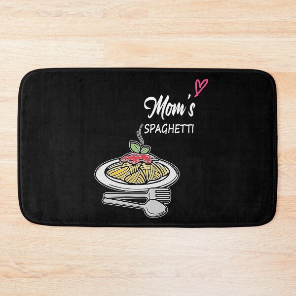 Item preview, Moms Spaghetti Black Color designed and sold by anjanaartz.