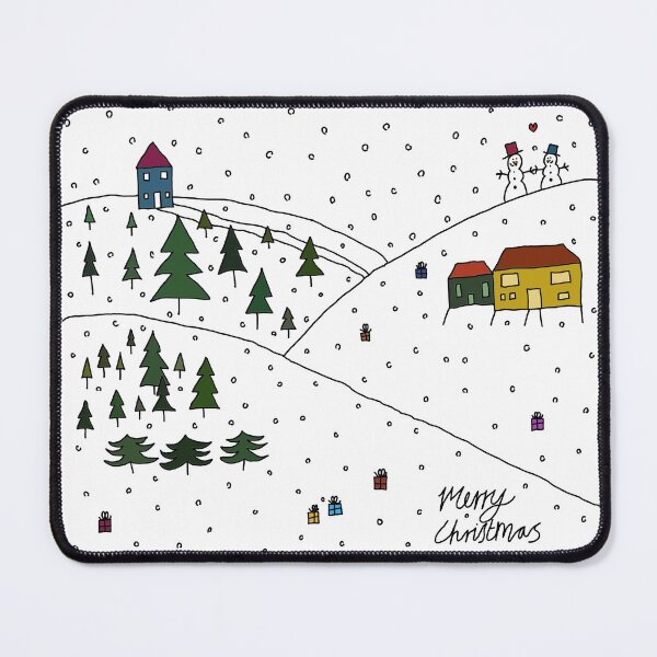 Item preview, Snowmen Christmas Illustration designed and sold by smolwoo.