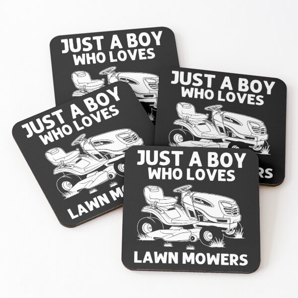 Item preview, Funny Lawn Mowing Boys Kids Lawn Mower Farm Gardening designed and sold by HanneloreJordan.
