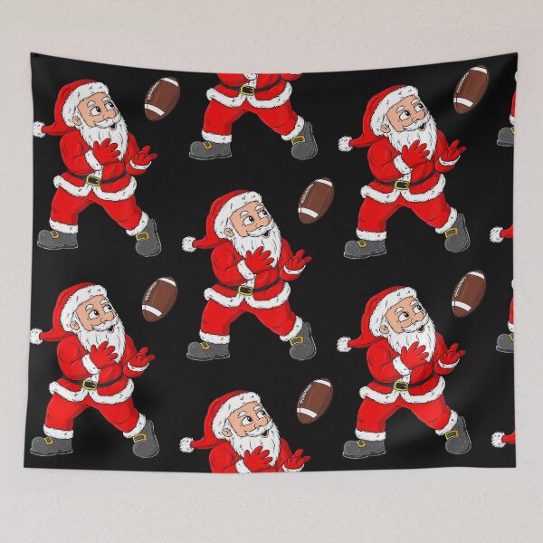 Item preview, Christmas Santa Claus Football Wide Receiver Boys Kids Xmas designed and sold by mariamontemaxwn.