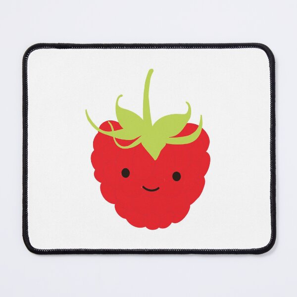 Item preview, Cute Kawaii Red Raspberry designed and sold by Hedgie Designs.