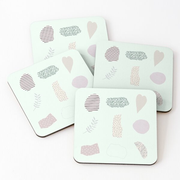 Item preview, Pastel abstract art - modern boho style designed and sold by KaterinaLog.