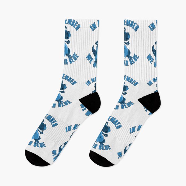 Item preview, In November We Wear Blue Cute Dino T-rex designed and sold by odrito.